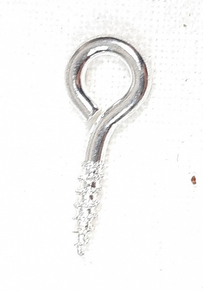 Appr&ecirc;ts bijoux: lot de 50 petits pitons &agrave; visser acier pour cr&eacute;ation de bijoux