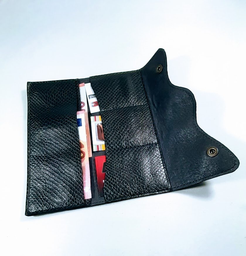 Portefeuille porte-carte en cuir 