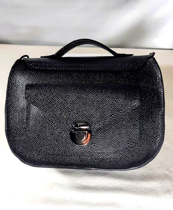 Sac cuir avec bandoulière