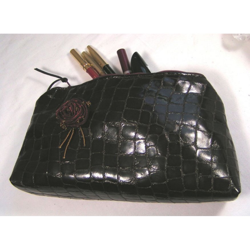 Make-up-Tasche in Bordeaux